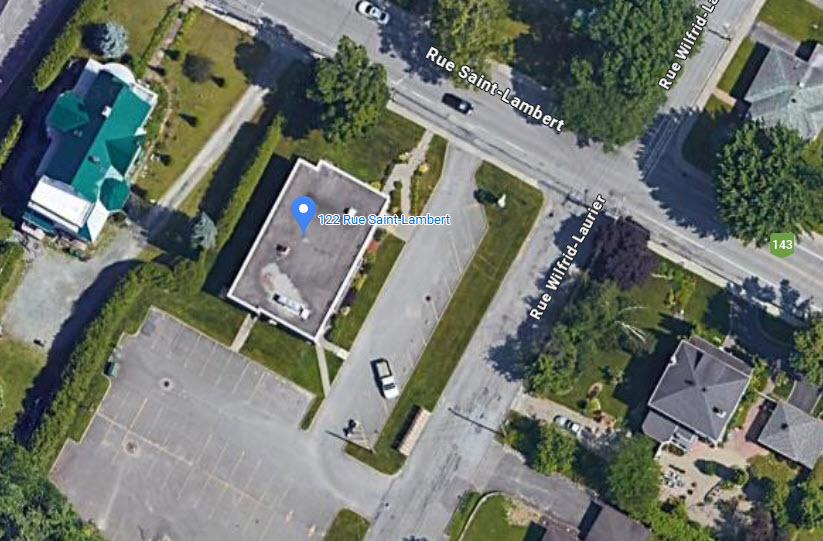Localisation de la Place Vaillancourt-Robitaille sur Google Maps