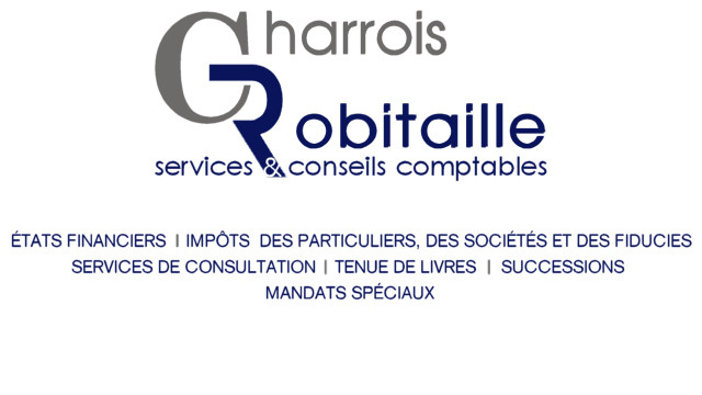 Capture du site de Charrois & Robitaille